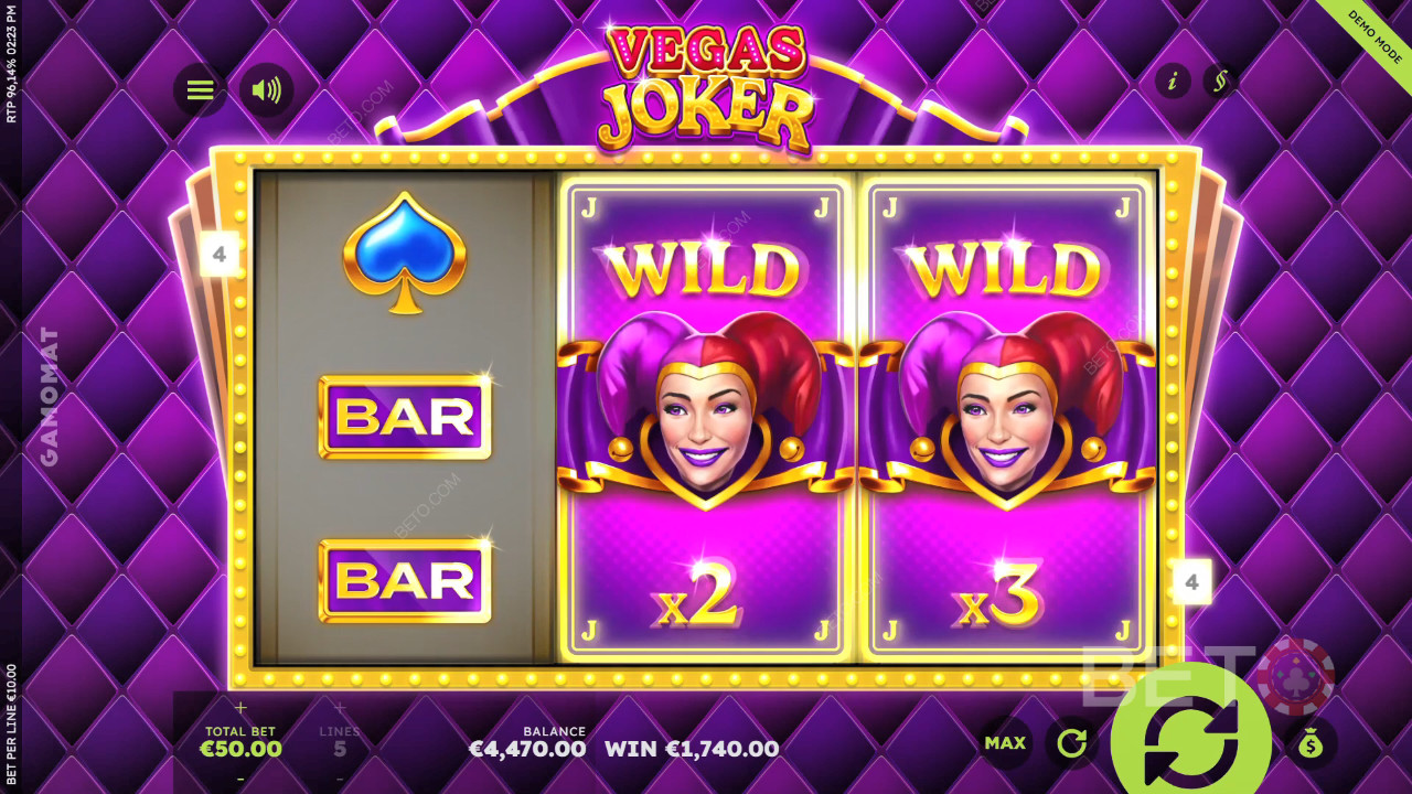 Vegas Joker (Gamomat) Juego Gratis