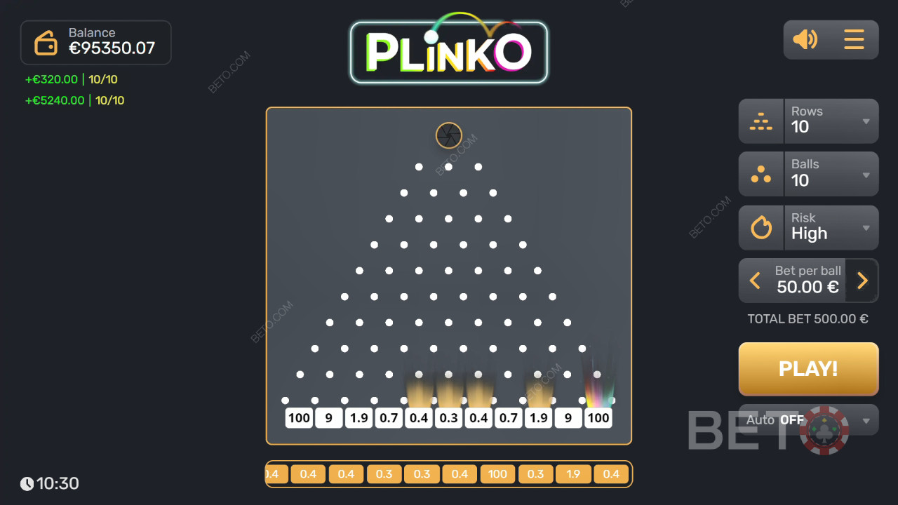 Plinko (Gaming Corps) Juego Gratis
