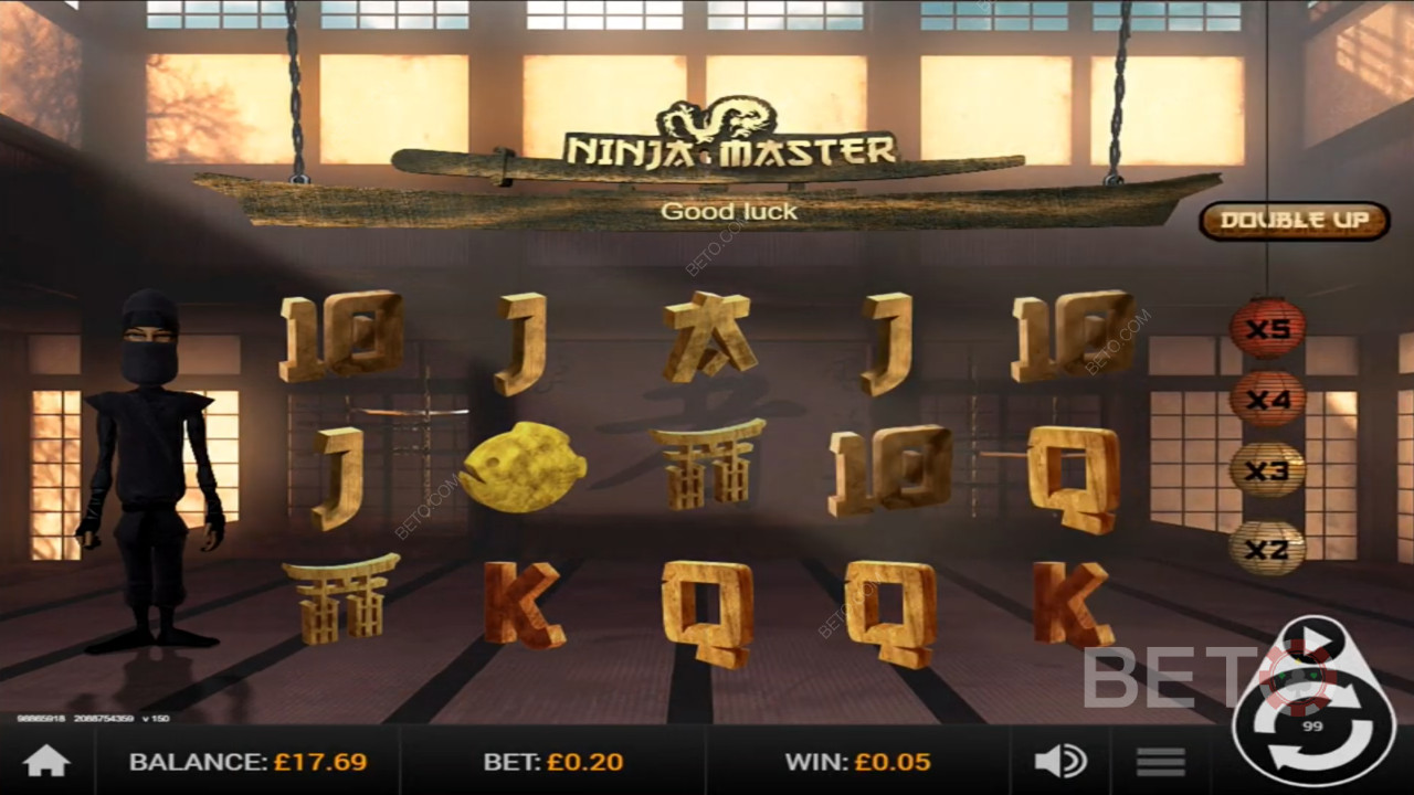 Ninja Master Reseña de BETO Slots