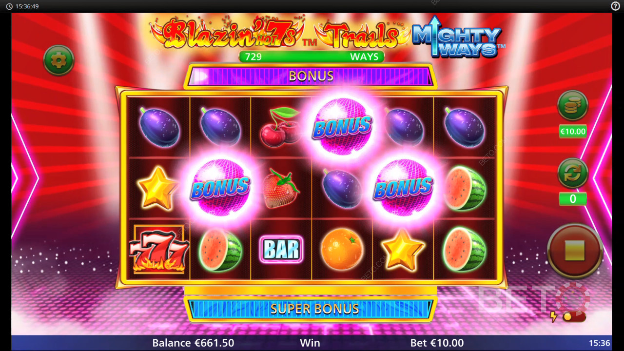 Blazin' Hot 7s Trails Mighty Ways Juego Gratis