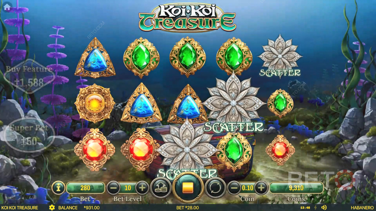 Koi Koi Treasure Juego Gratis