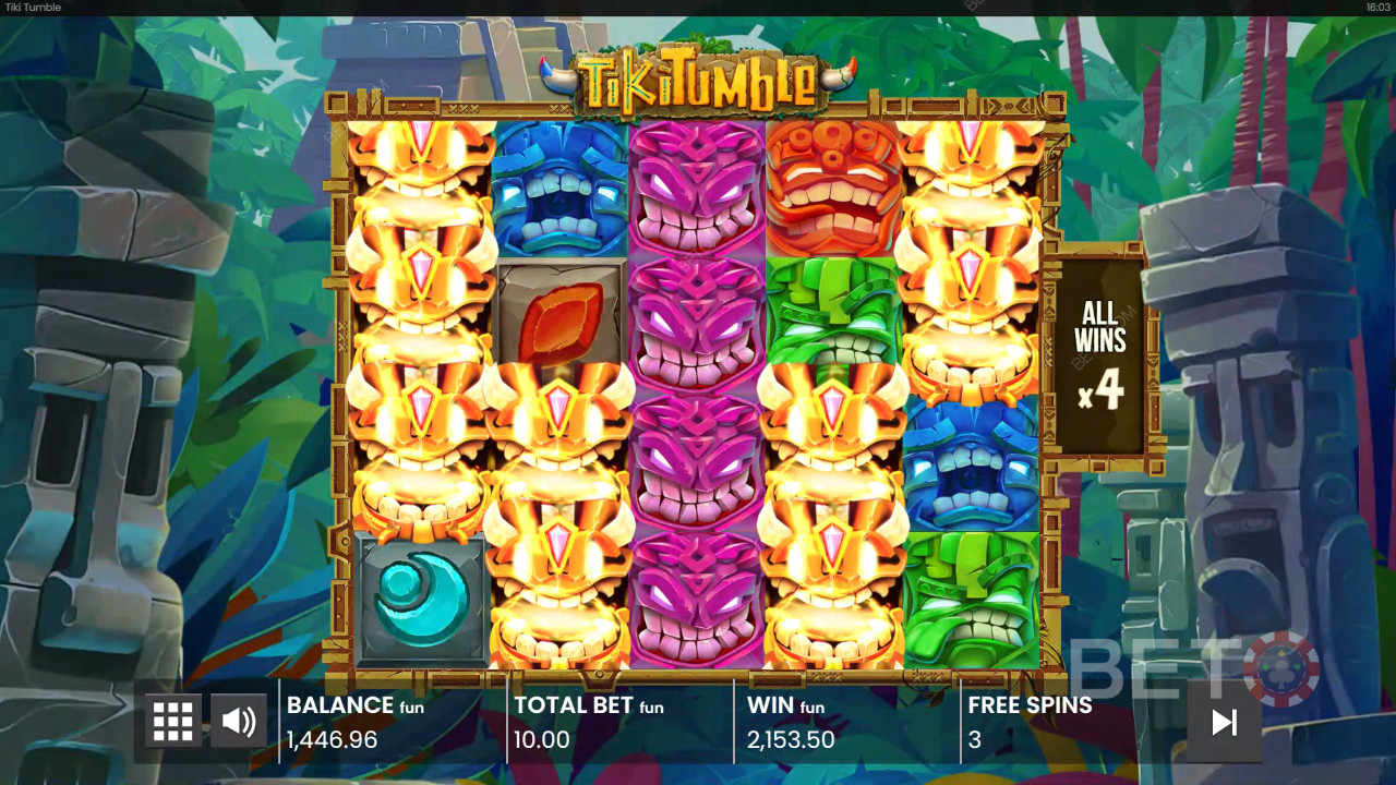 Tiki Tumble  Juego Gratis