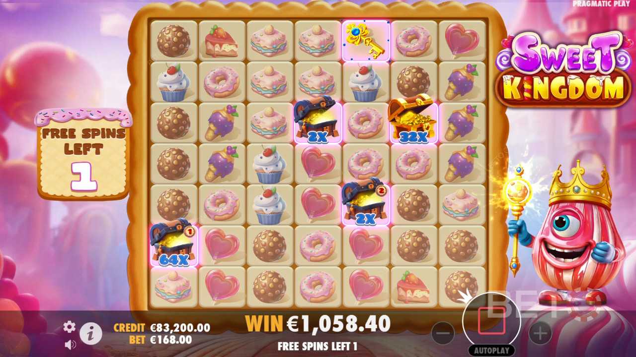 Explicación de las bonificaciones en Sweet Kingdom por Pragmatic Play