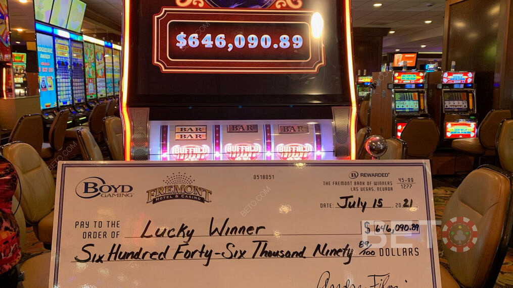 Más de 600.000 dólares ganados por un afortunado ganador.