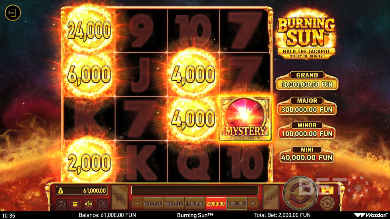 Revisión de Burning Sun por BETO Slots