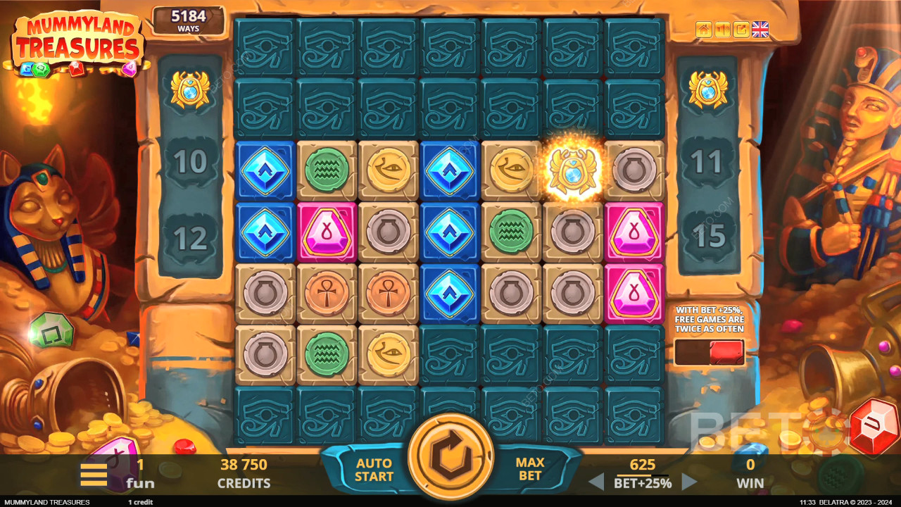 Revisión de Mummyland Treasures por BETO Slots