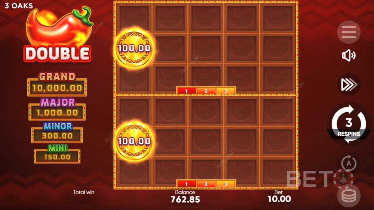 ¡Gana 1.000 veces tu apuesta en la tragaperras 3 Hot Chillies!