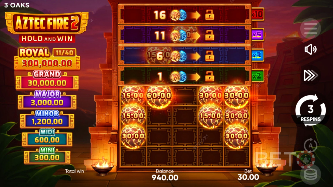 Aztec Fire 2: ¿Una tragaperras online que merece la pena?