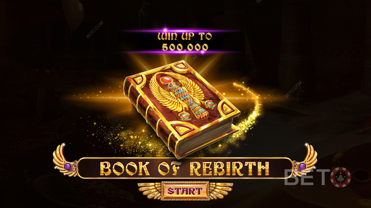 Pantalla de carga de Book Of Rebirth