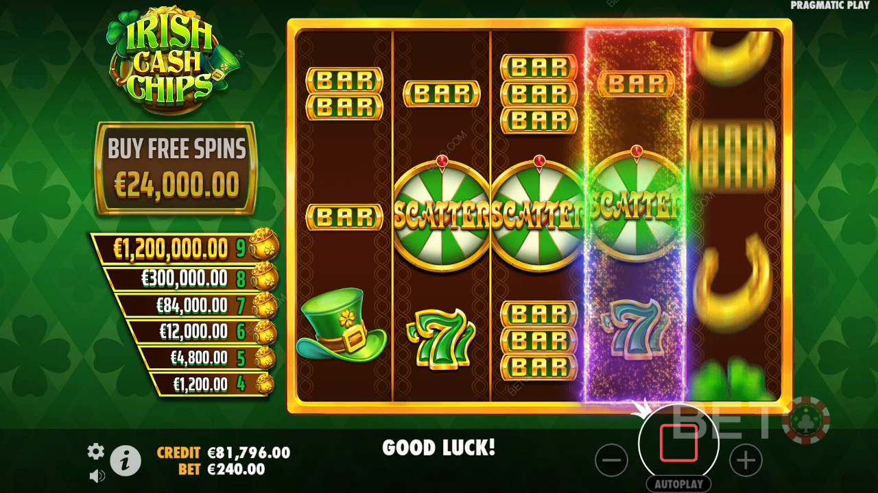Irish Cash Chips Juego Gratis