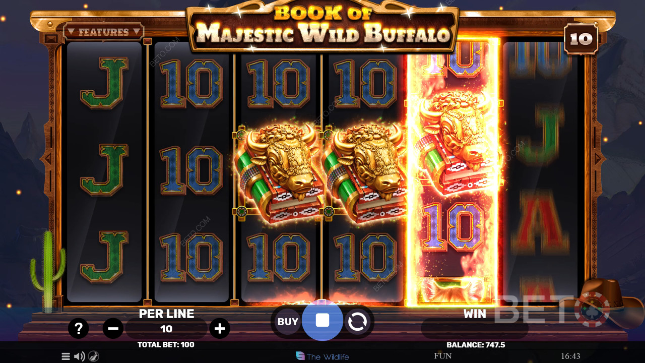 Book of Majestic Wild Buffalo Juego Gratis