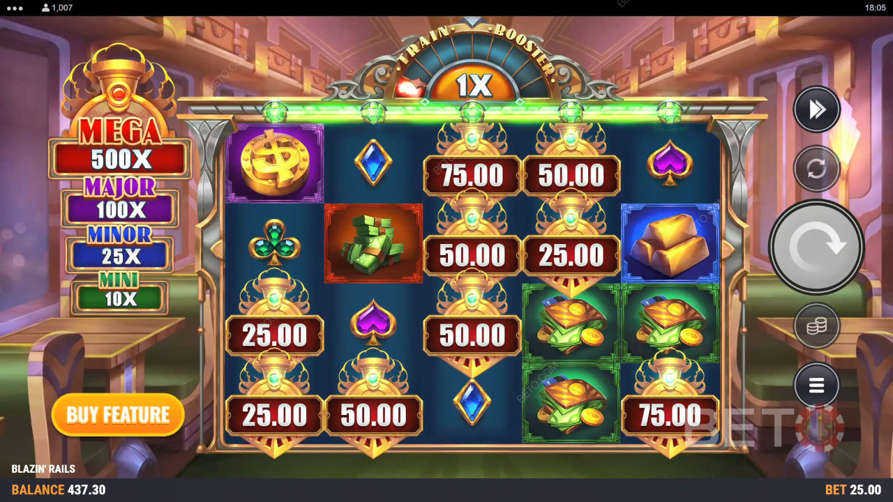 Blazin' Rails Juego Gratis
