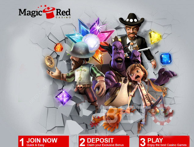 Casino Magic Red - casino en línea divertido y entretenido