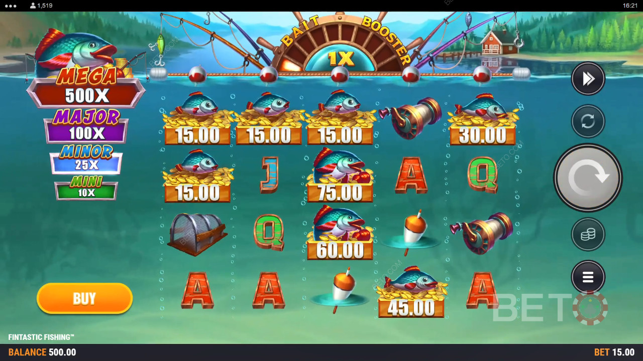 Reseña de Fintastic Fishing de BETO Slots