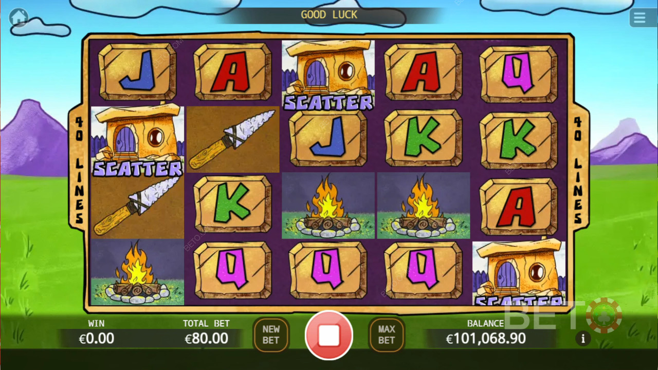 Reseña de BETO Slots sobre la Edad de Piedra