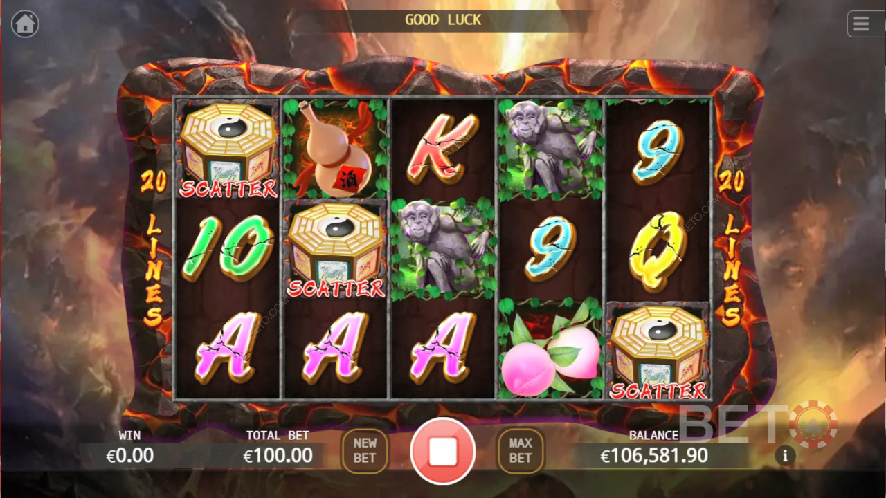 Monkey King (KA Gaming) Juego Gratis