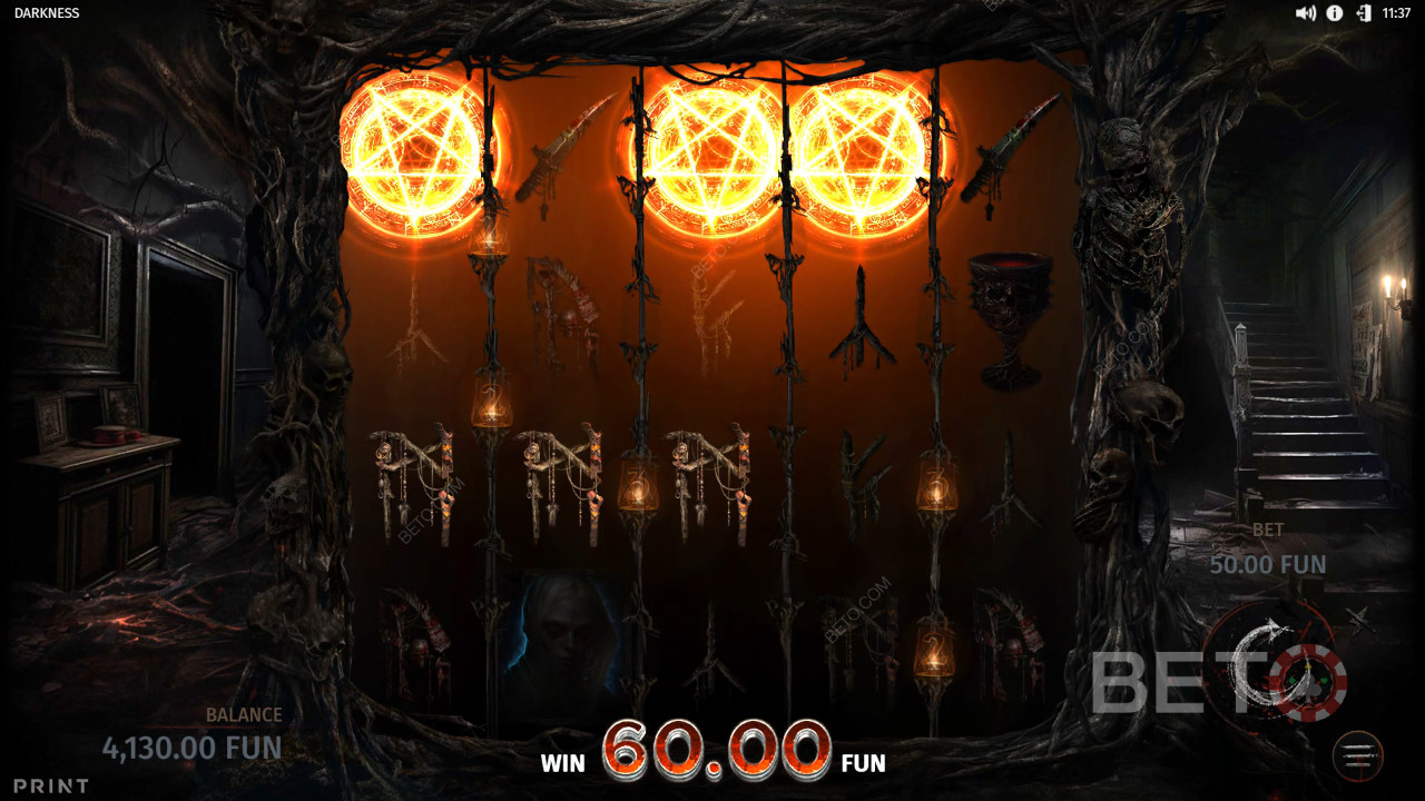 Revisión de Darkness por BETO Slots