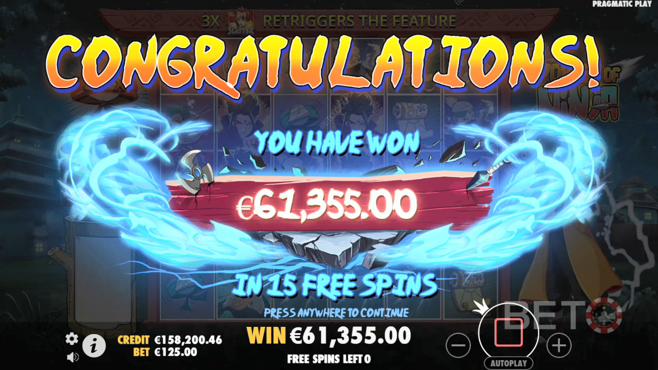 ¡Gana 5.000 veces tu apuesta en la Video Tragaperras Power of Ninja!