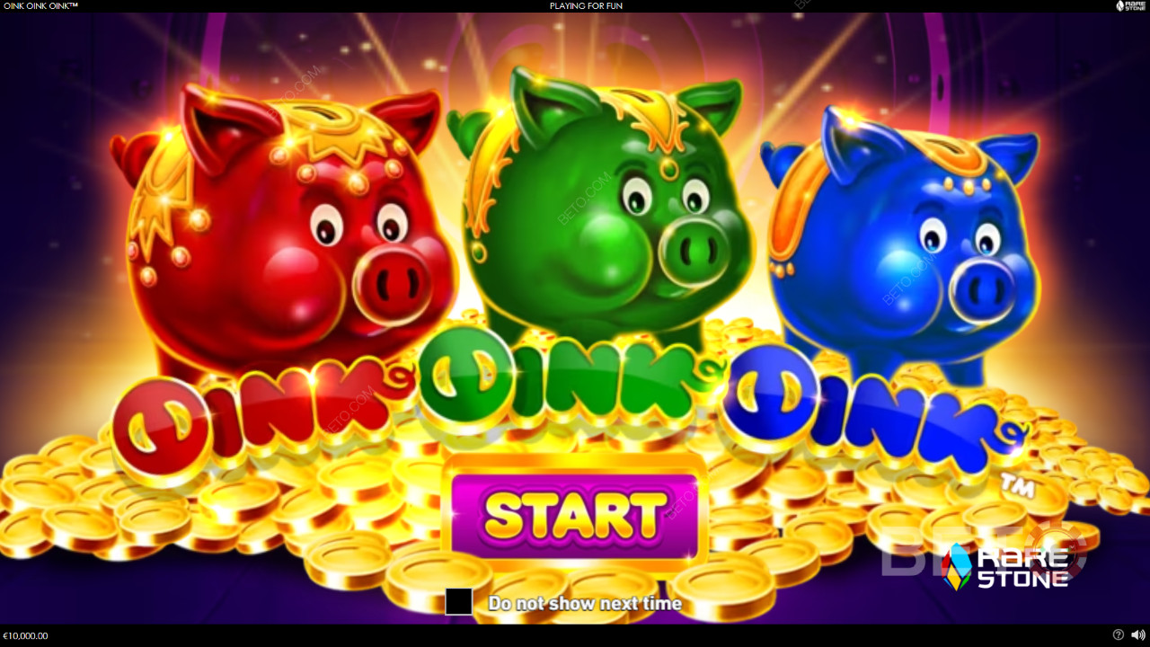¡Gana 2.000 veces tu apuesta en la Video Tragaperras Oink Oink Oink!