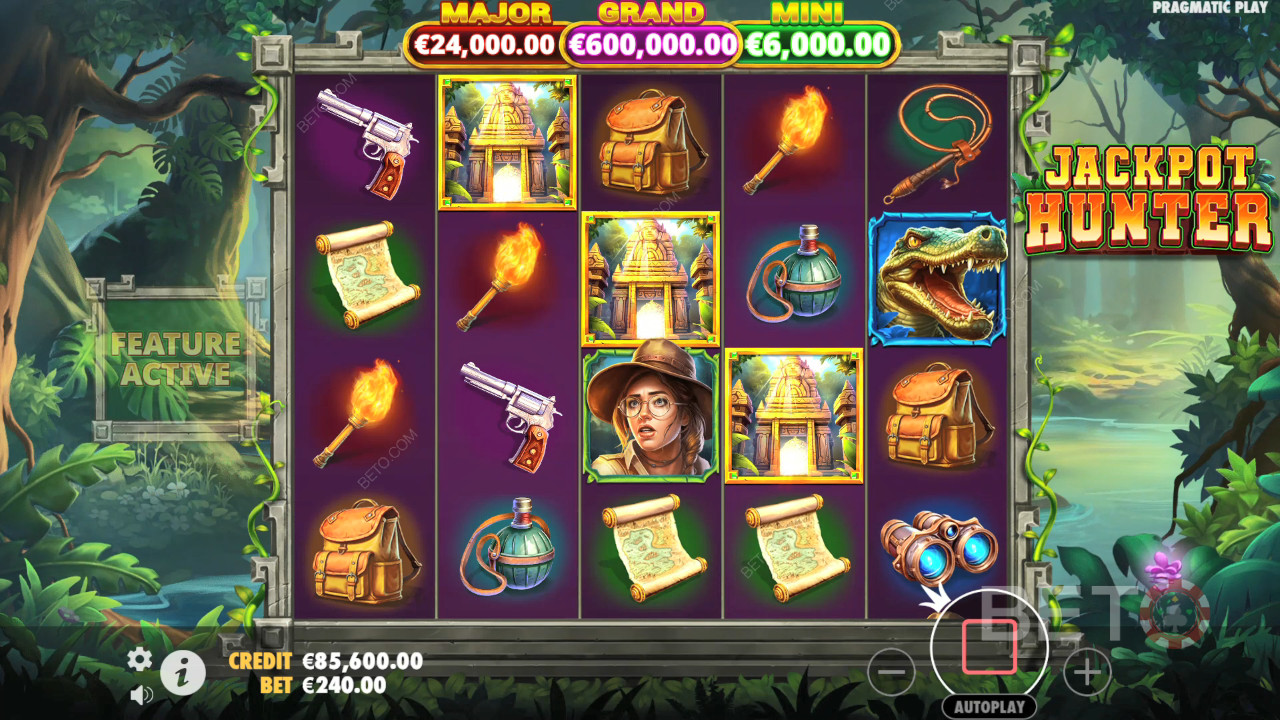 Jackpot Hunter Reseña de BETO Slots