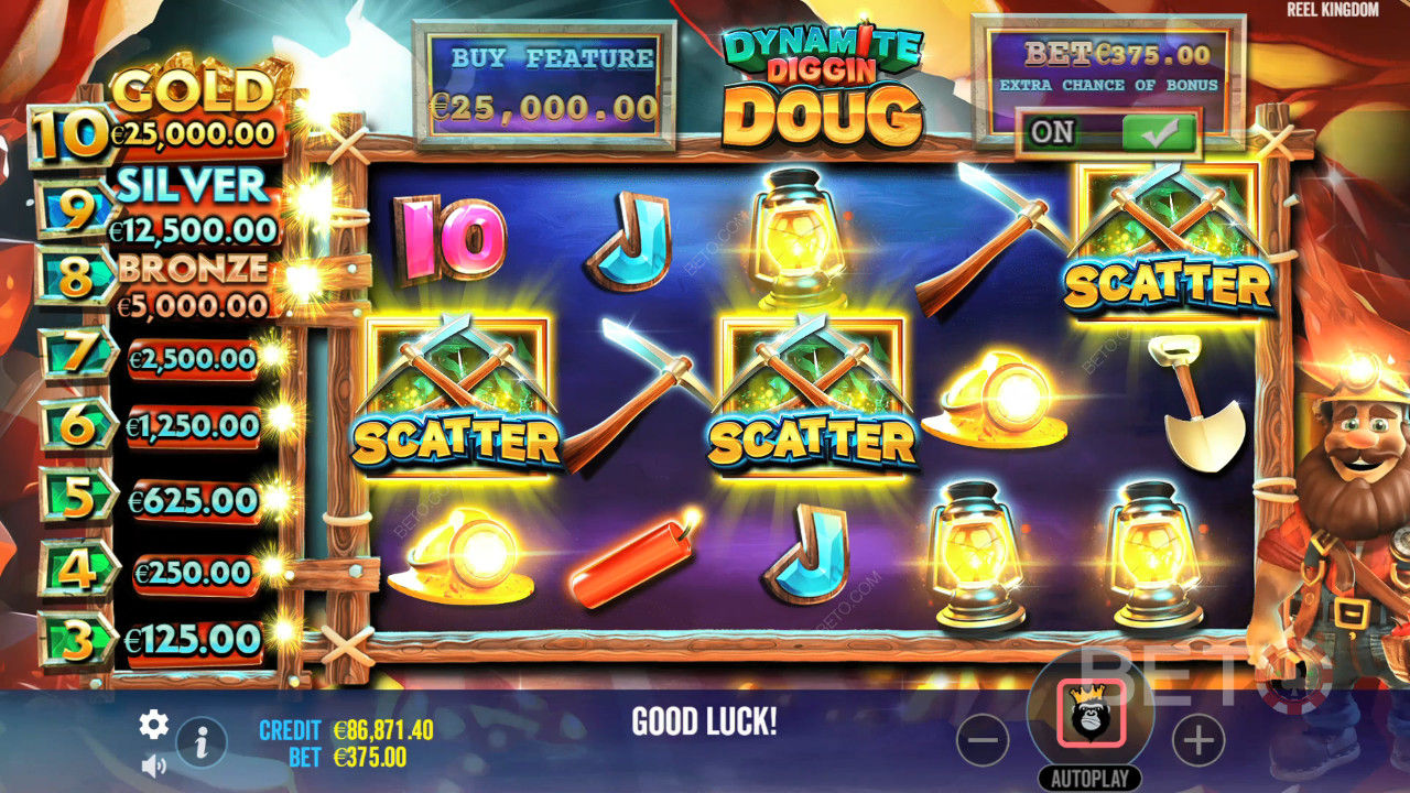 Dynamite Diggin Doug Juego Gratis