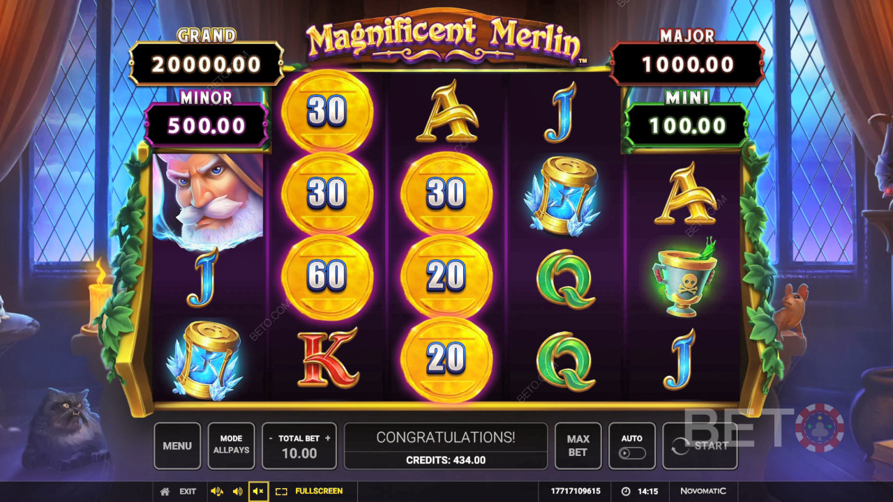 Magnificent Merlin Juego Gratis