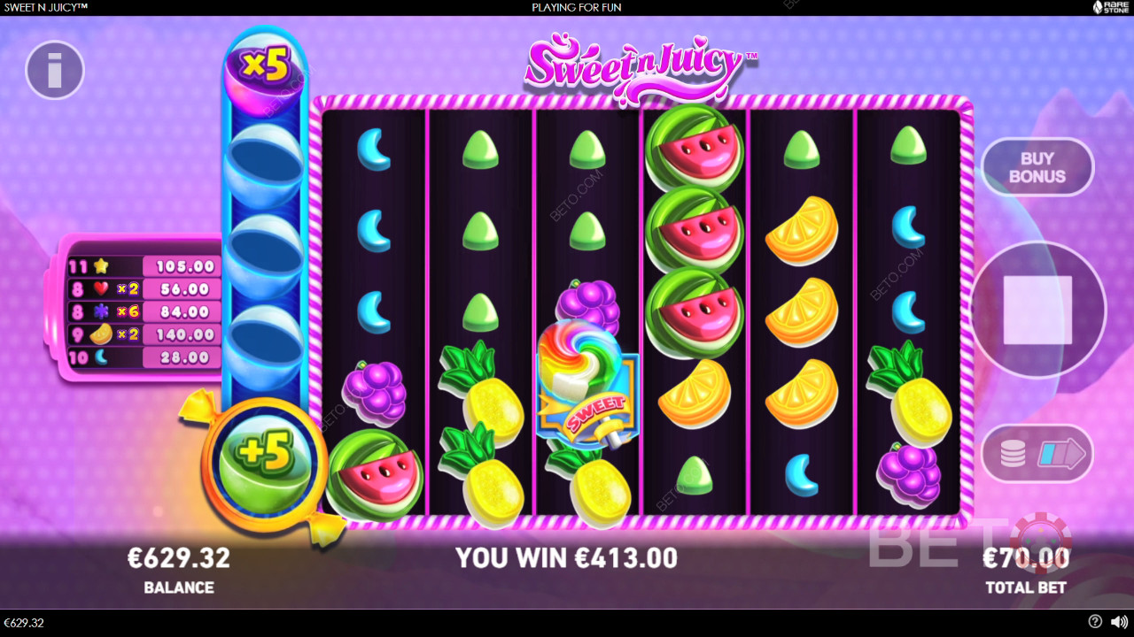 Sweet N Juicy Juego Gratis