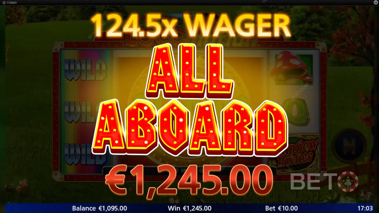 ¿Merece la pena Rainbow Riches Locomotion Slot?