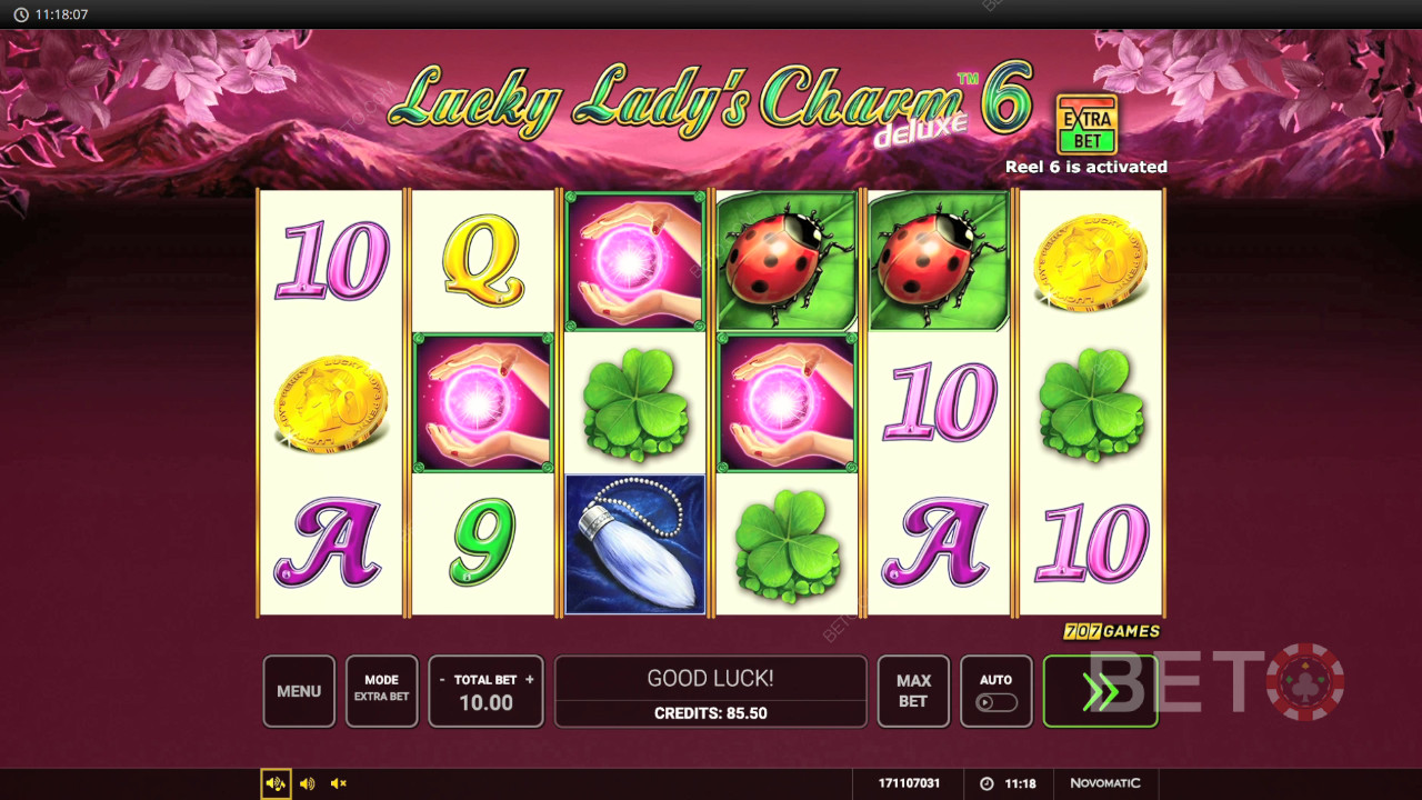 Lucky Lady's Charm deluxe 6 Juego Gratis