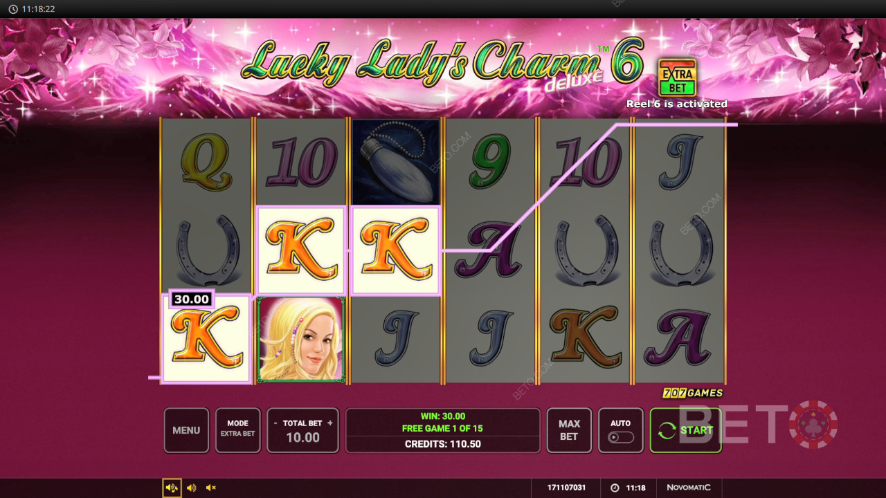 ¡Gana 12.804x Tu apuesta en la Video Tragaperras Lucky Lady