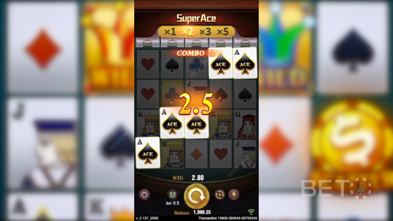 Cómo jugar a Super Ace de TaDa Gaming