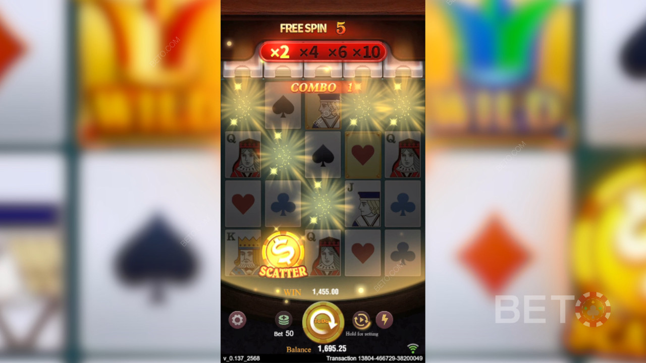 Explicación de las bonificaciones en Super Ace de TaDa Gaming