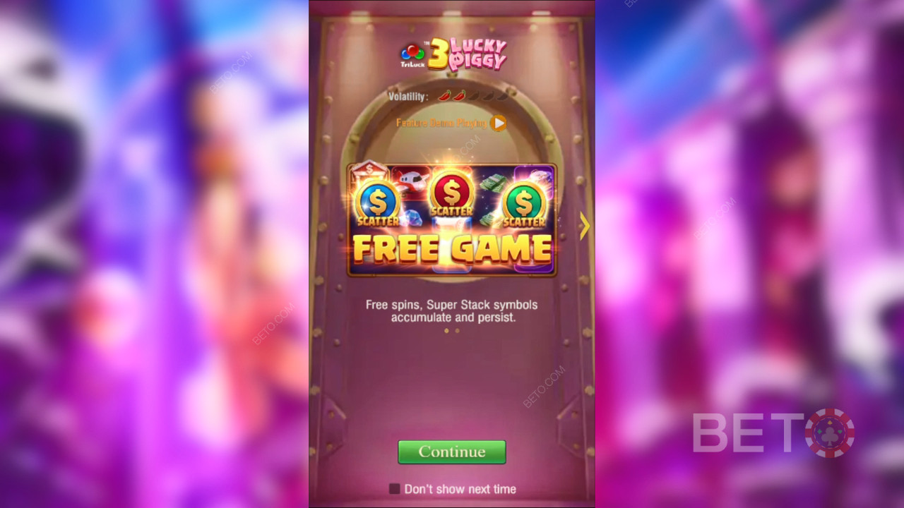 ¡Gana 10.000 veces tu apuesta en la 3 Lucky Piggy Video Slot!