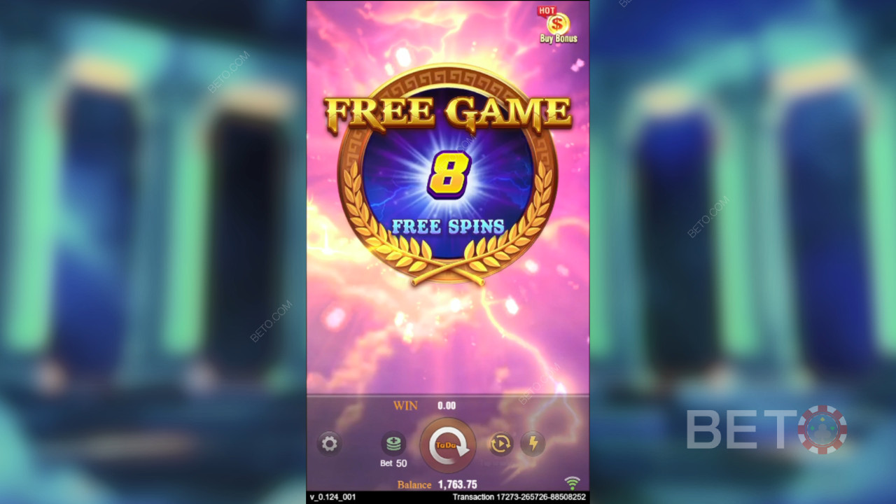 ¡Gana 10.000 veces tu apuesta en la Video Tragaperras Zeus!