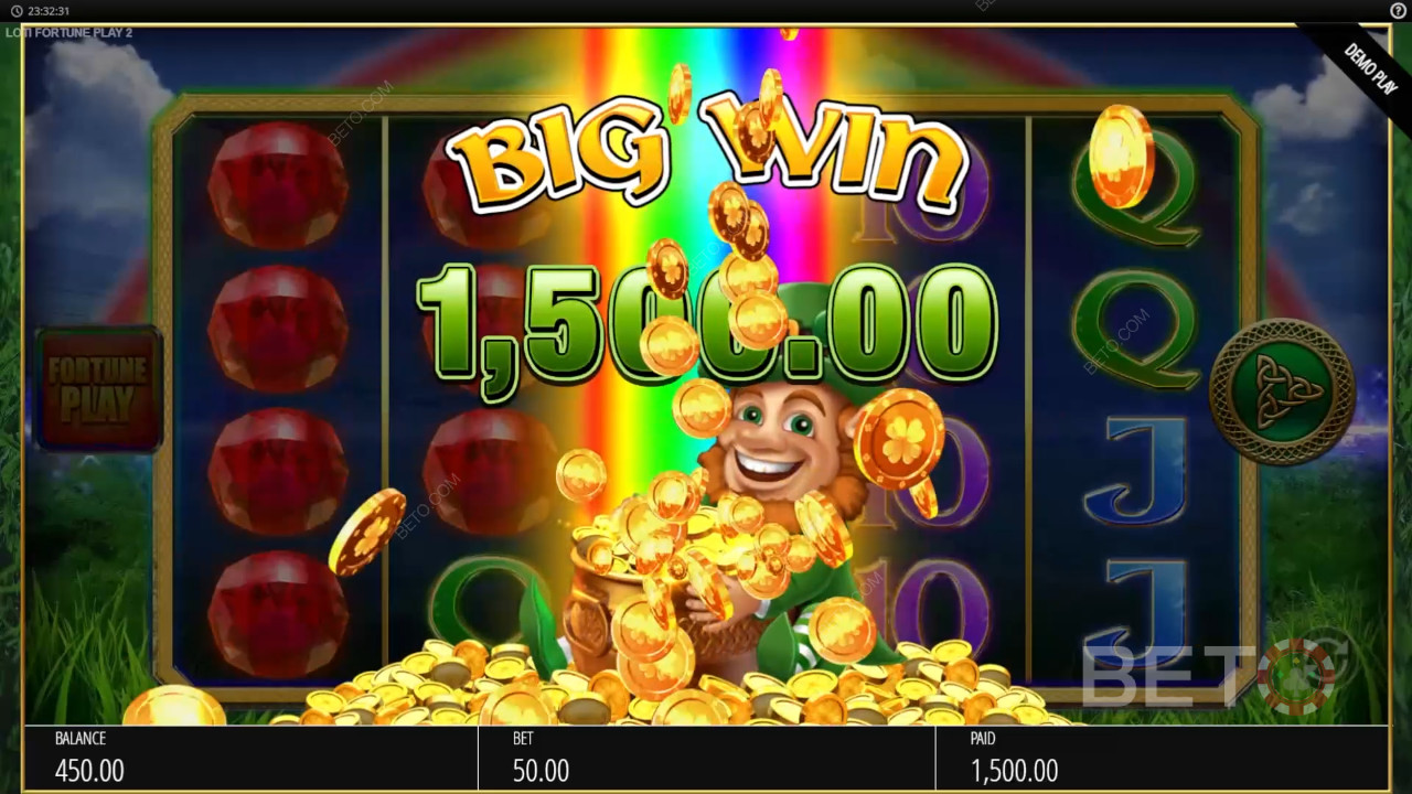 ¡Gana 50.000 veces tu apuesta en la tragaperras Luck O The Irish Fortune Spins 2!
