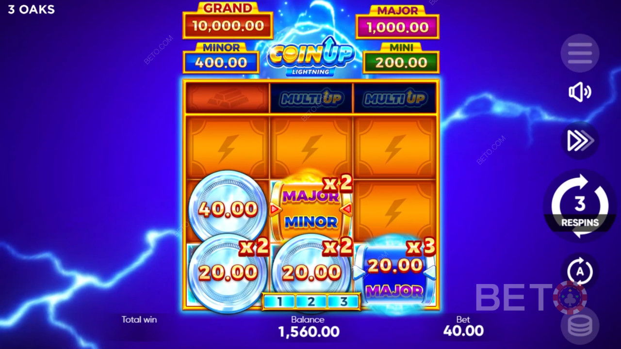 Veredicto para Coin Up: Lightning