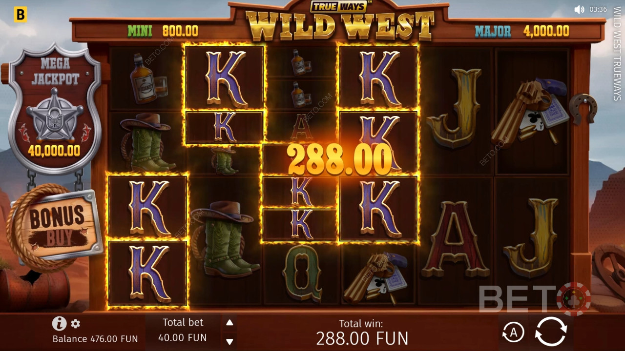 Wild West Trueways Juego Gratis