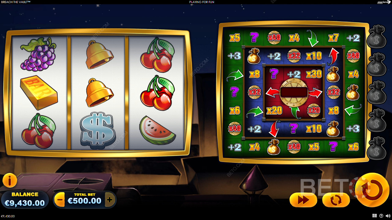 ¡Gana 1.719x tu apuesta en la tragaperras online Breach The Vault!