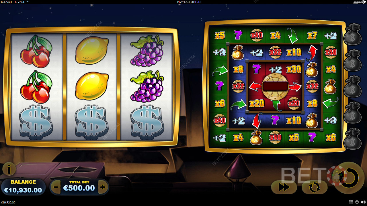 Breach The Vault Reseña de BETO Slots