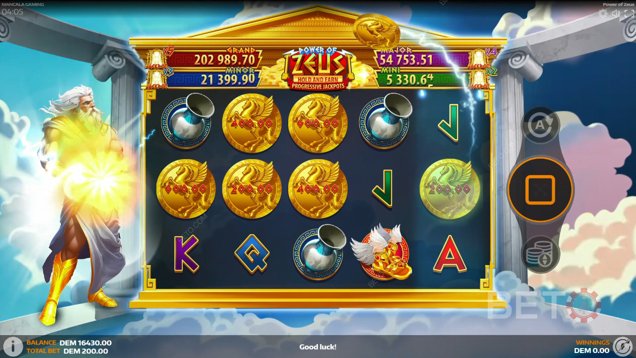 Power of Zeus (Mancala Gaming) Juego Gratis