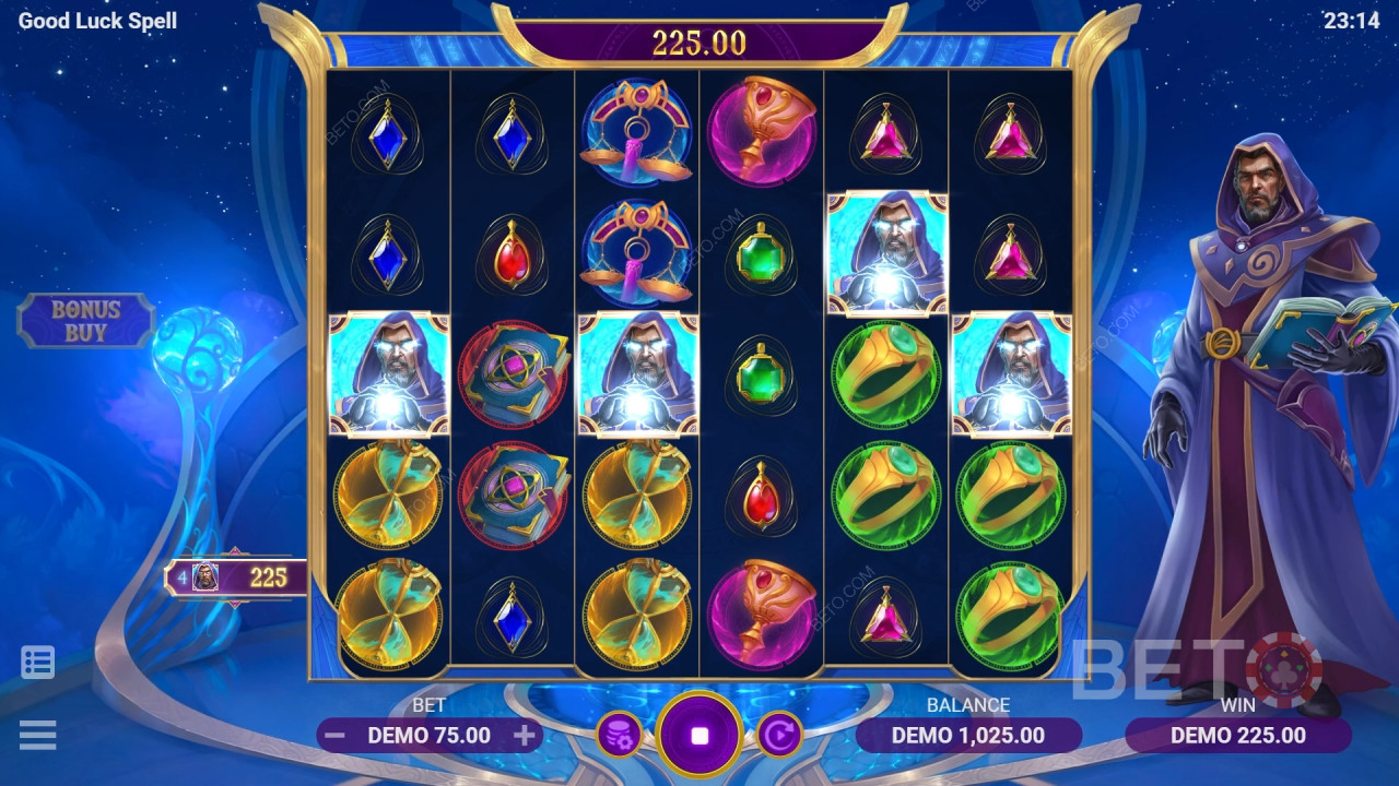 Hechizo de la buena suerte Reseña de BETO Slots