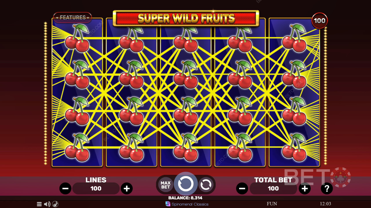 Revisión de Super Wild Fruits por BETO Slots