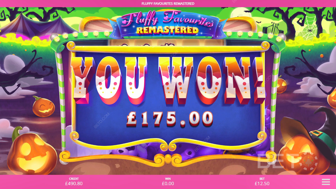¡Gana hasta 5.000x tu apuesta en la tragaperras Fluffy Favourites Remastered Slot Online!