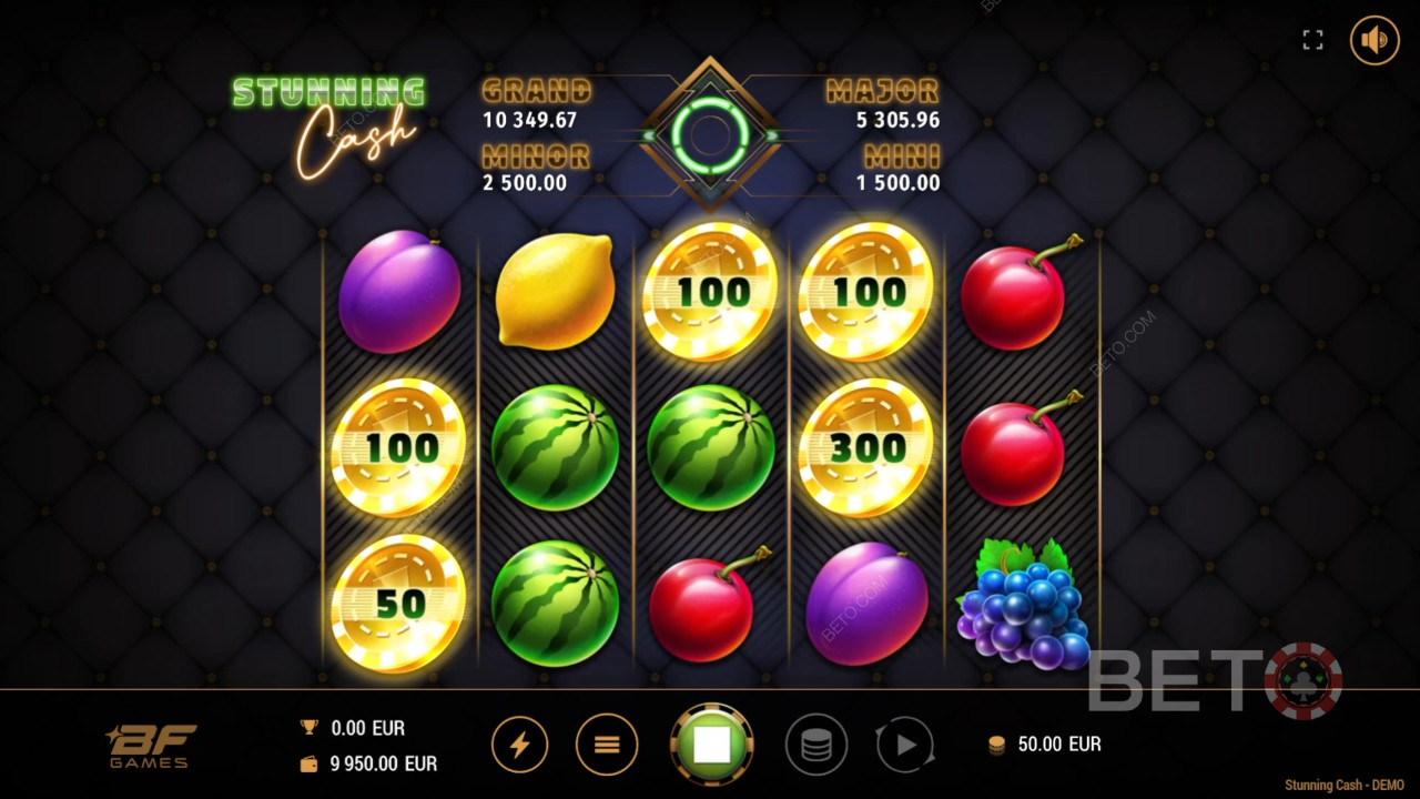 Revisión de Stunning Cash por BETO Slots