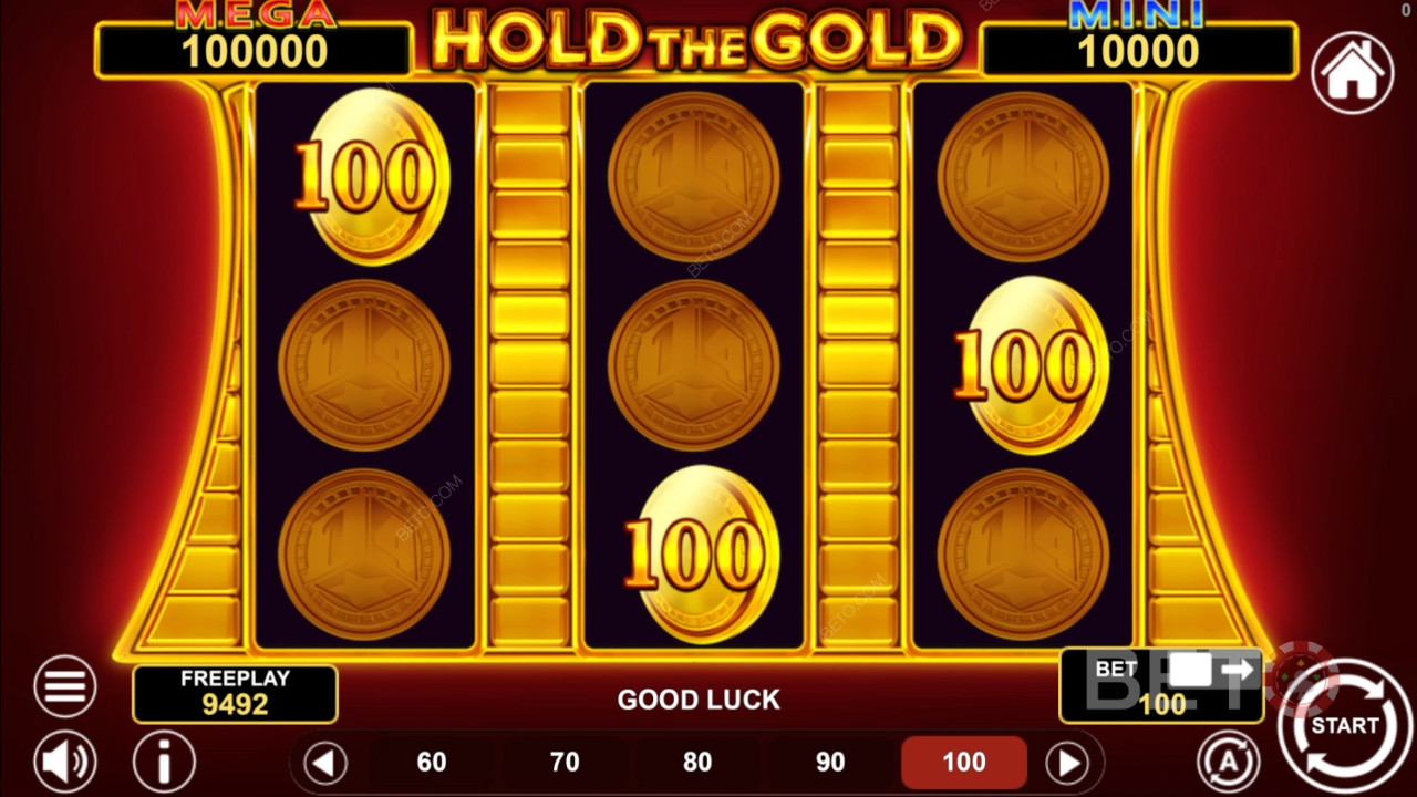 Revisión de Hold The Gold por BETO Slots