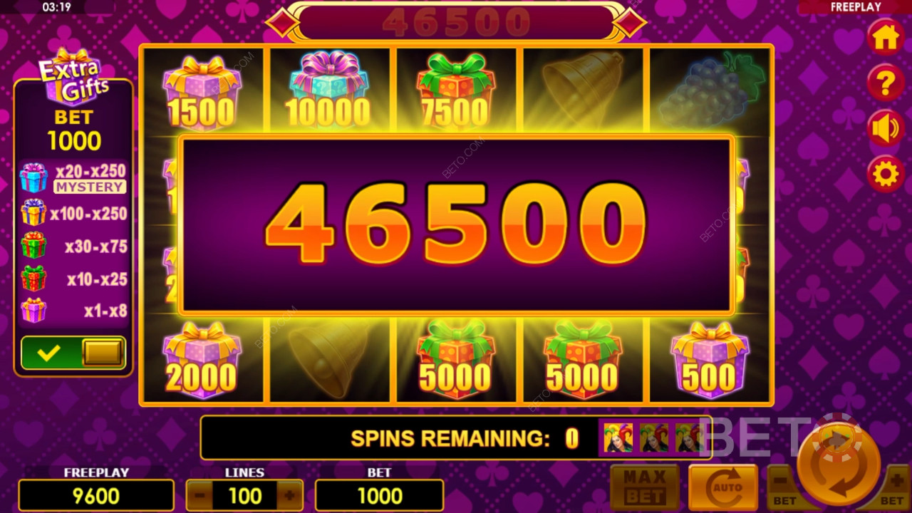 Lucky Joker 100 regalos extra - Sí o no
