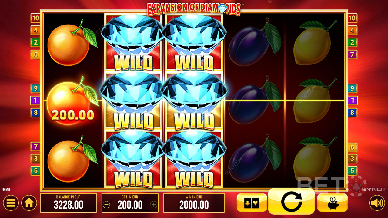 Expansion of Diamonds Juego Gratis