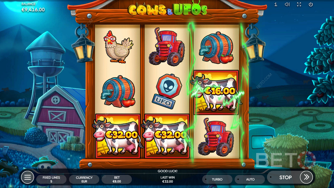 Cows & UFOs Juego Gratis