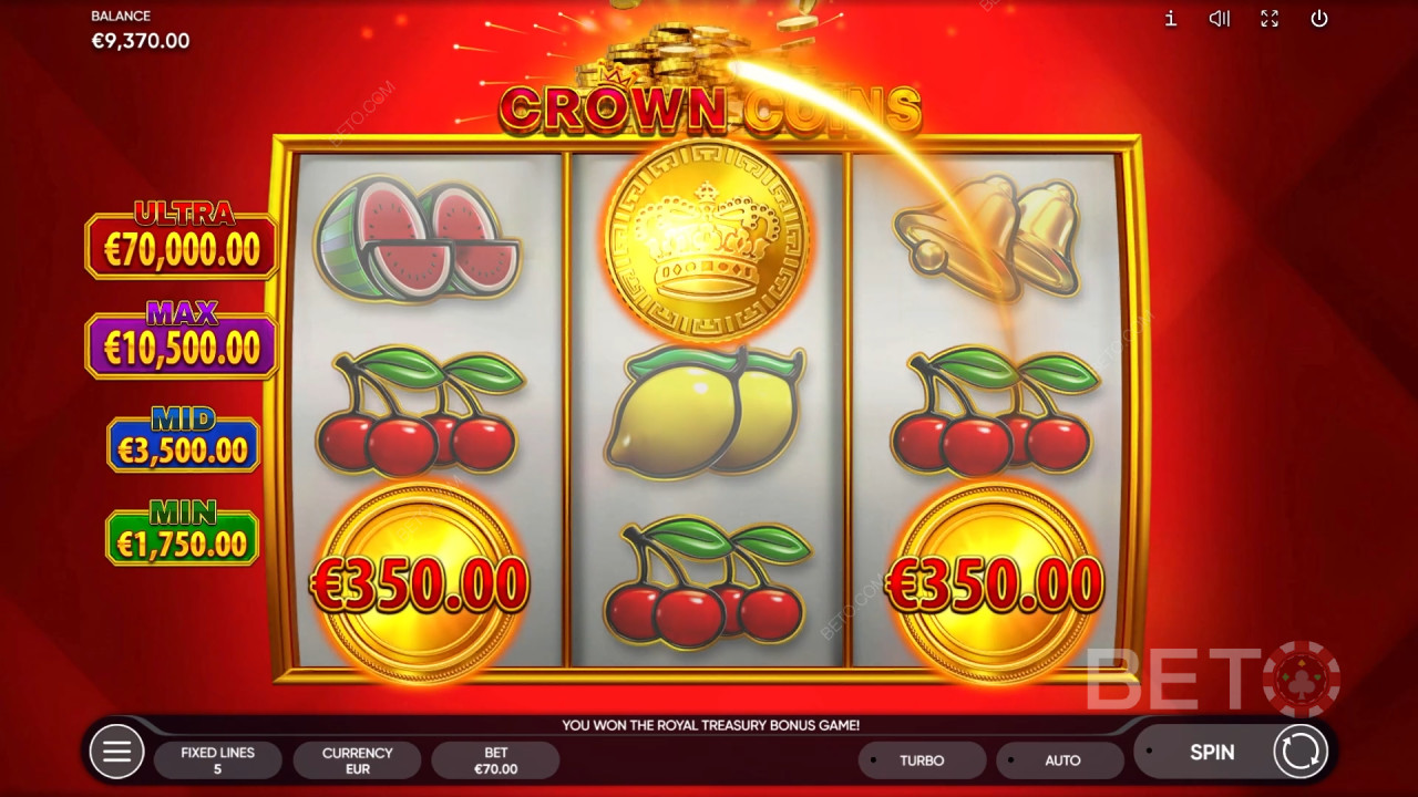 Crown Coins Juego Gratis