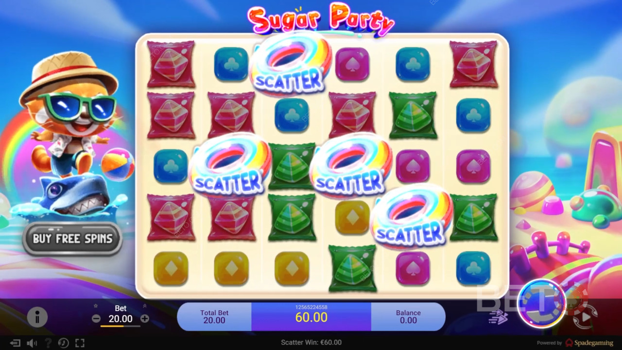 Reseña de Sugar Party de BETO Slots